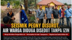 Proyek Seismik 3D Peony Disorot, Warga Pertanyakan Asal Air dan Dasar Perizinannya
