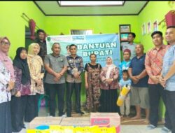 Dua Kakak Beradik Meninggal, Pemkab PALI Melayat dan Beri Santunan