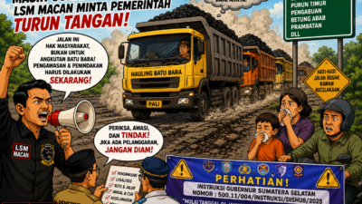 Armada Batu Bara Masih Gunakan Jalan Umum, LSM Macan Minta Pemerintah Turun Tangan