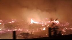 Malam Mencekam di Sukamaju, Tim Fire Pertamina Pendopo Field Berjibaku Jinakkan Karhutla