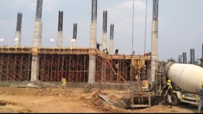 K3 Proyek RSUD Talang Ubi Jadi Sorotan, Sejumlah Pekerja Diduga Belum Lengkapi APD