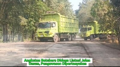 Angkutan Batubara Diduga Lintasi Jalan Umum, Pengawasan Dipertanyakan