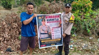 Cegah Karhutla di Musim Kemarau, Warga Penukal Utara Diminta Tak Bakar Kebun