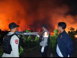 Kebakaran Lahan di Tanah Abang Jaya, 44 Personel Gabungan Turun ke Lokasi