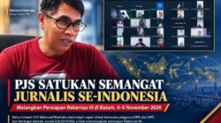 Dari Ruang Virtual Menuju Dewan Pers, PJS Satukan Semangat Jurnalis Se-Indonesia di Rakernas III Batam