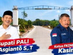 Jalan Cor Rp21 Miliar di Purun Timur Rampung, Ketua FKDM PALI Apresiasi dan Harapkan Rambu serta Lampu Jalan